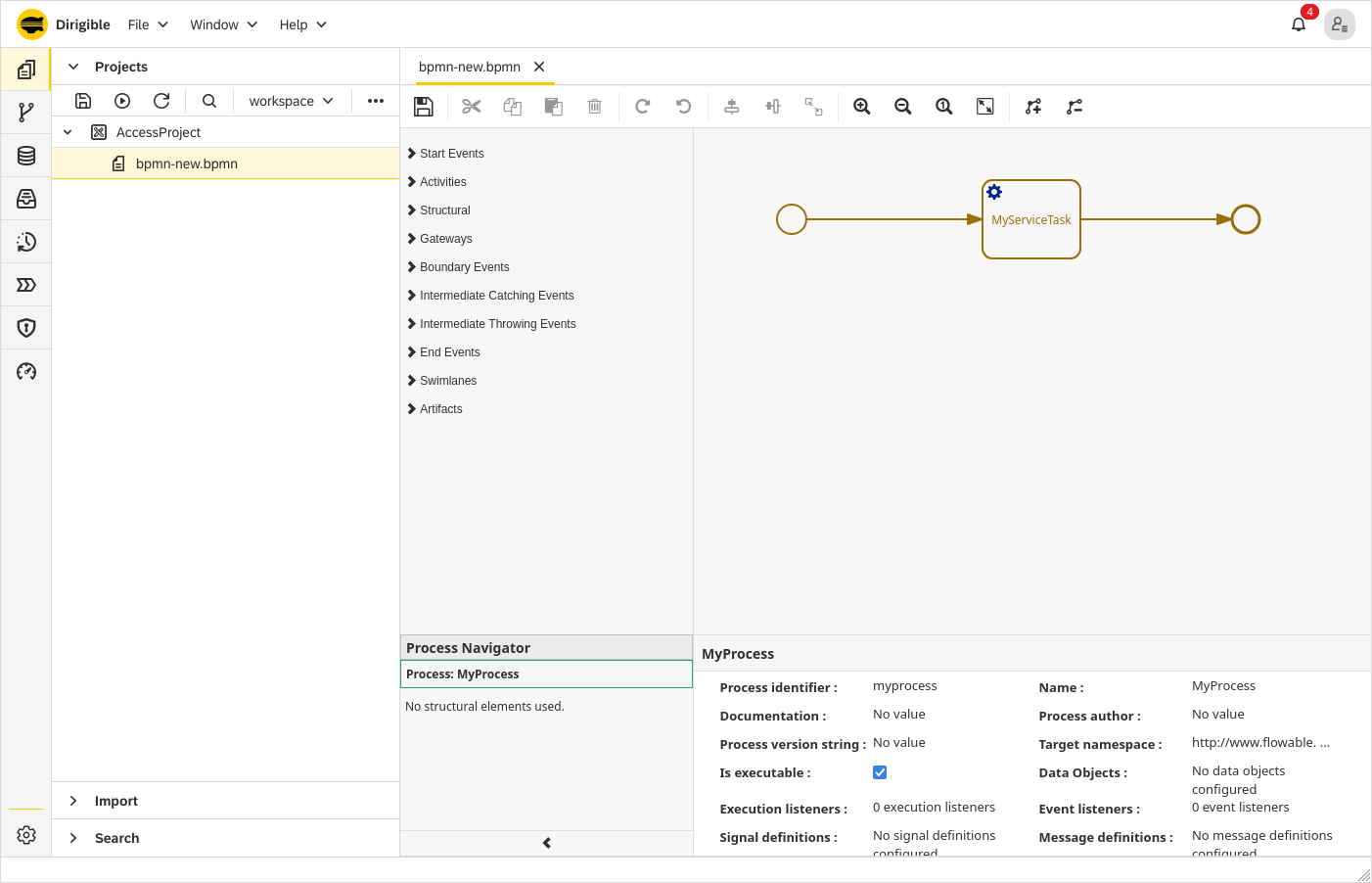 BPMN Modeler