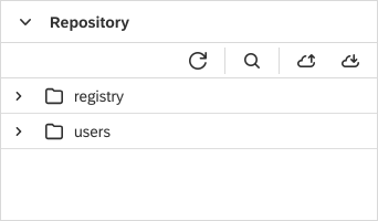 Repository view