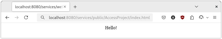 Public endpoint URL