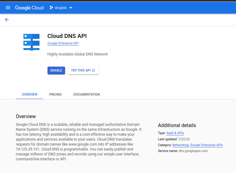 enable-cloud-dns