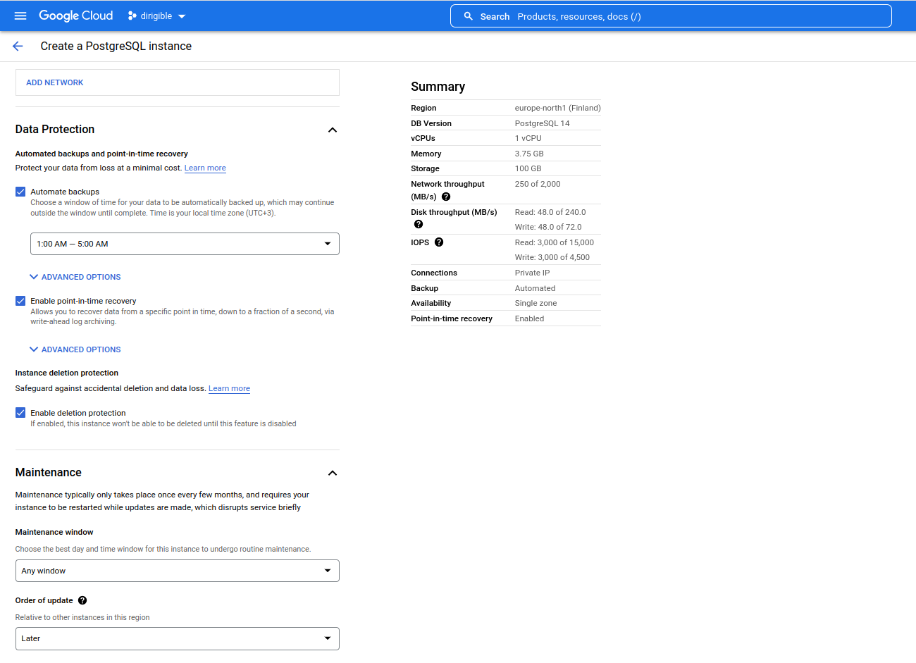 set-data-protection-maintance